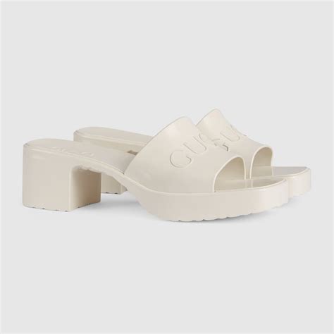 how to style gucci rubber sandals|Gucci rubber sandals women is.